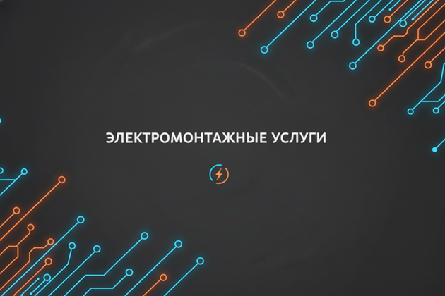 Электромонтажные работы