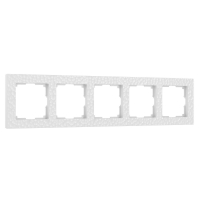 Рамка на 5 постов Werkel Hammer W0052401 белый