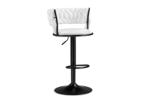 Барный стул Woodville Lotus white / black
