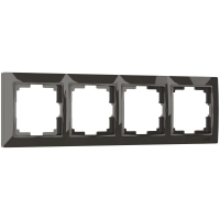 Рамка Werkel Snabb basic серо-коричневый W0042007