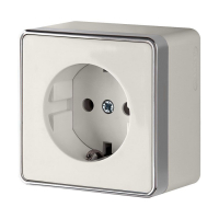Розетка с заземлением Werkel Gallant W5071003 слоновая кость