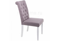 Стул Woodville Amelia white / fabric fog