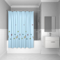 Штора для ванной комнаты IDDIS Butterfly SCID031P