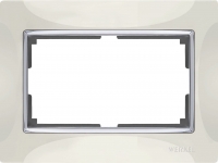 Рамка Snabb WL03-Frame-01-DBL-ivory 4690389073144
