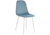Стул Woodville Capri blue / white