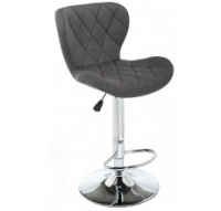 Барный стул Woodville Porch dark grey fabric