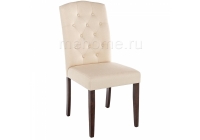 Стул Woodville Menson dark walnut  / fabric cream