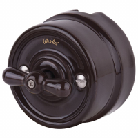 Выключатель на 4 положения Werkel Retro W5620014 коричневый