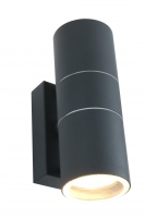 Светильник уличный настенный Arte Lamp A3302AL-2GY
