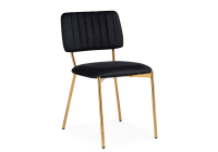 Стул Woodville Armond black / gold