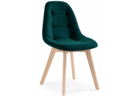 Стул Woodville Filip green / wood