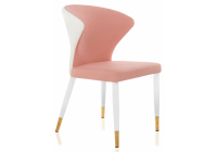 Стул Woodville Darcy white / pink