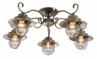 Люстра потолочная Arte Lamp LANTERNA A4579PL-5AB