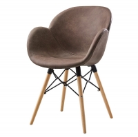Стул ESF FL-08 WNPS BROWN