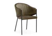 Стул Woodville Kortni сappuccino / black