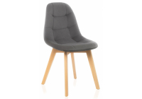 Стул Woodville Filip dark gray / wood