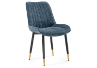 Стул Woodville Seda 1 blue / black / gold
