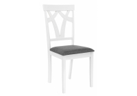 Стул Woodville Star white / light grey