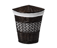 WasserKraft Salm WB-270-L плетеная корзина для белья с крышкой