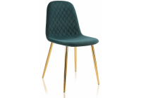 Стул Woodville Dabl бирюзовый