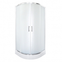 Душевой уголок 90x90 Rush Disco DI-R29090 четверть круга