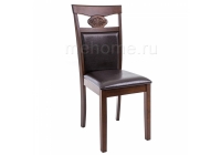 Стул Woodville Luiza dirty oak / dark brown