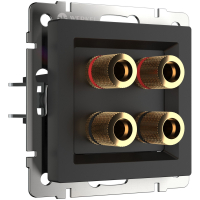Акустическая розетка Werkel W1185008 черная