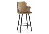 Барный стул Woodville Feona dark beige