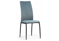 Стул Woodville Tod light blue / black