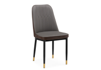 Стул Woodville Flor gray / brown / black