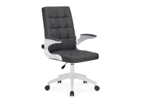 Компьютерное кресло Woodville Elga dark gray / white