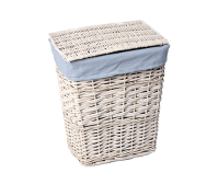 WasserKraft Lippe WB-450-L плетеная корзина для белья с крышкой