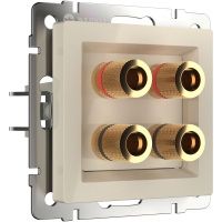 Акустическая розетка Werkel W1185003 слоновая кость
