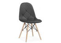 Стул Woodville Kvadro 1 gray / wood