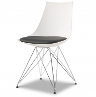 Стул ESF PM062 white/black