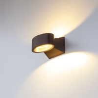 Elektrostandard 1549 Techno LED настенный уличный светильник Blinc черный