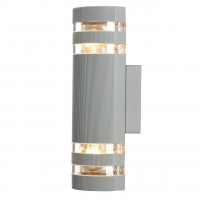 Светильник уличный настенный Arte Lamp Metro A8162AL-2GY