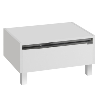 Комод в ванную Aquaton Капри 60 белый глянец 1A231003KP010