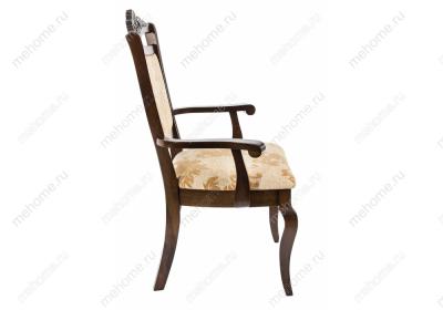 Фото Стул с подлокотником Woodville Demer cappuccino A2