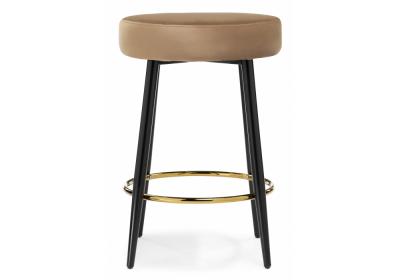 Фото Полубарный стул Woodville Plato dark beige