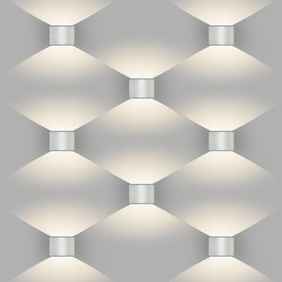 Фото Elektrostandard BLADE 1518 Techno LED настенный уличный светильник белый