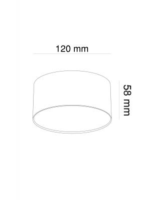 Фото Maytoni Zon C032CL-L12B3K потолочный светодиодный светильник