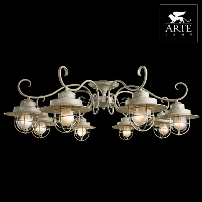 Фото Люстра потолочная Arte Lamp LANTERNA A4579PL-8WG