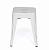 Табурет металлический Tetchair Loft white