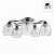 Люстра потолочная Arte Lamp GEMMA A1674PL-5CC