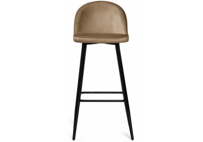 Фото Барный стул Woodville Dodo 1 beige with edging / black