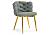 Стул Woodville Rendi light gray / gold