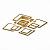 Evoled Qutro SLE200422-08 потолочный светодиодный светильник