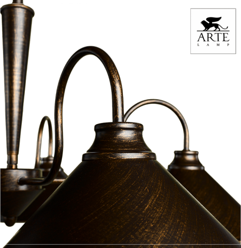 Фото Подвесная люстра Arte Lamp Cone A9330LM-5BR