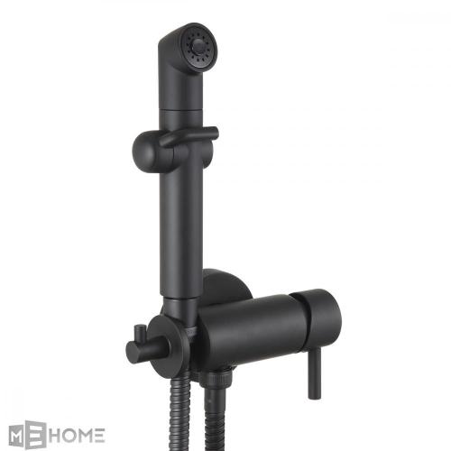 Фото Смеситель с гигиеническим душем Lemark Solo LM7166BL
